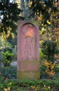 Frankfurt, Hauptfriedhof, Grab E 577a Steinhausen