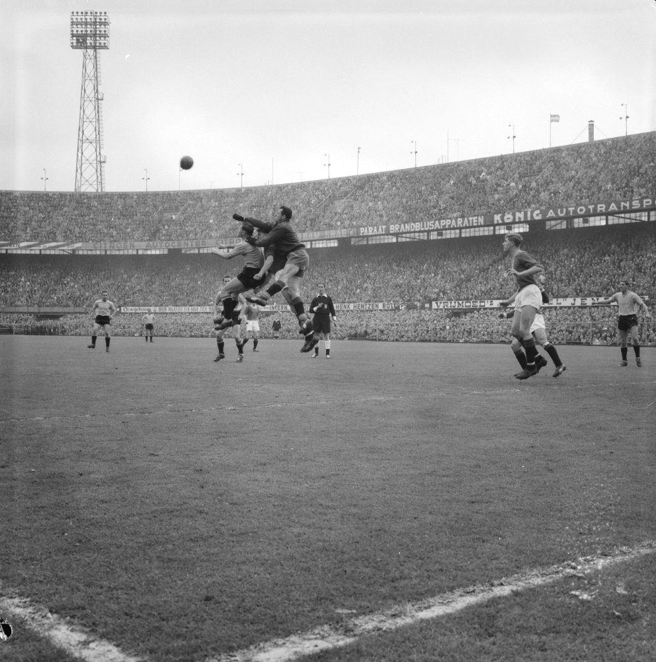 Feyenoord tegen ADO 1-1 spelmoment, Bestanddeelnr 913-9177
