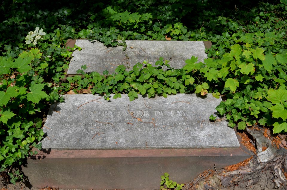 Frankfurt, Hauptfriedhof, Grab D 212 du Fay (2)