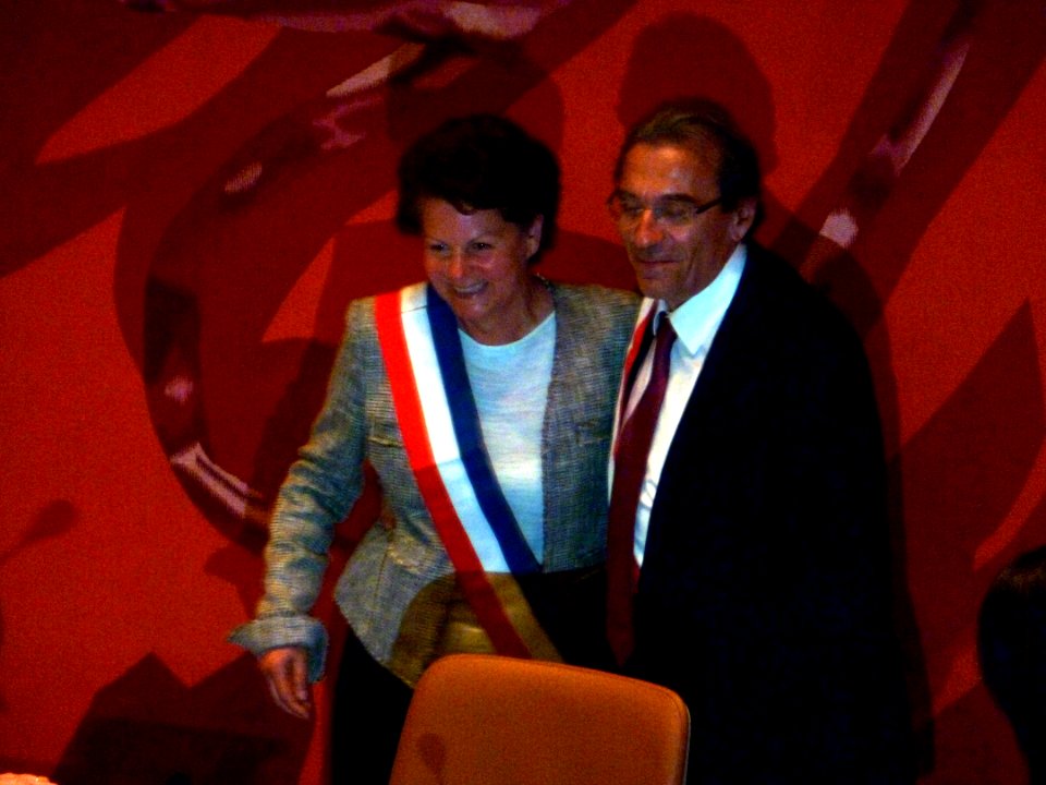Françoise Buffet et Roland Ries