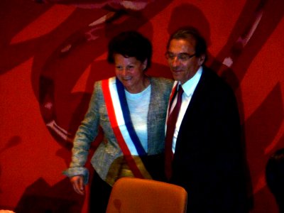 Françoise Buffet et Roland Ries