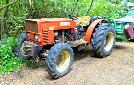 Fiat 670 DT tractor - Castello Ruspoli - Vignanello, Italy - DSC02804