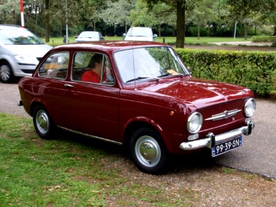 Fiat 850E (1972), Dutch licence registration 99-39-SN, at the Autotron, Rosmalen p1