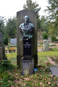 Frankfurt, Hauptfriedhof, Grab G 625 Schneider