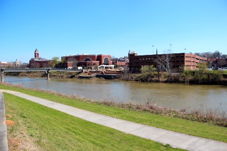 Forum River Center and Town Green, Rome GA Mar 2018