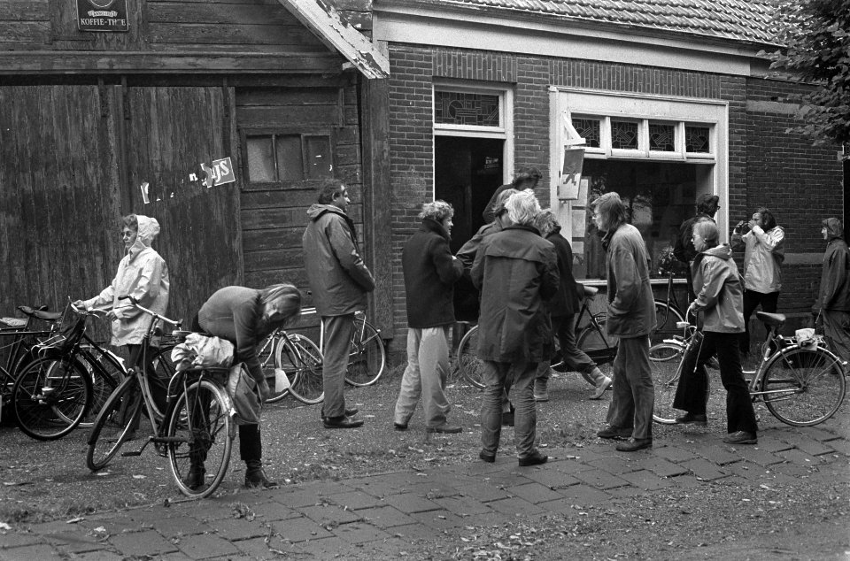 Fietstocht voor behoud van Ruigoord, de fietsers, Bestanddeelnr 926-5919