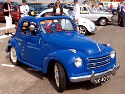 Fiat 500C (1952), Dutch licence registration NK-40-01 pic5