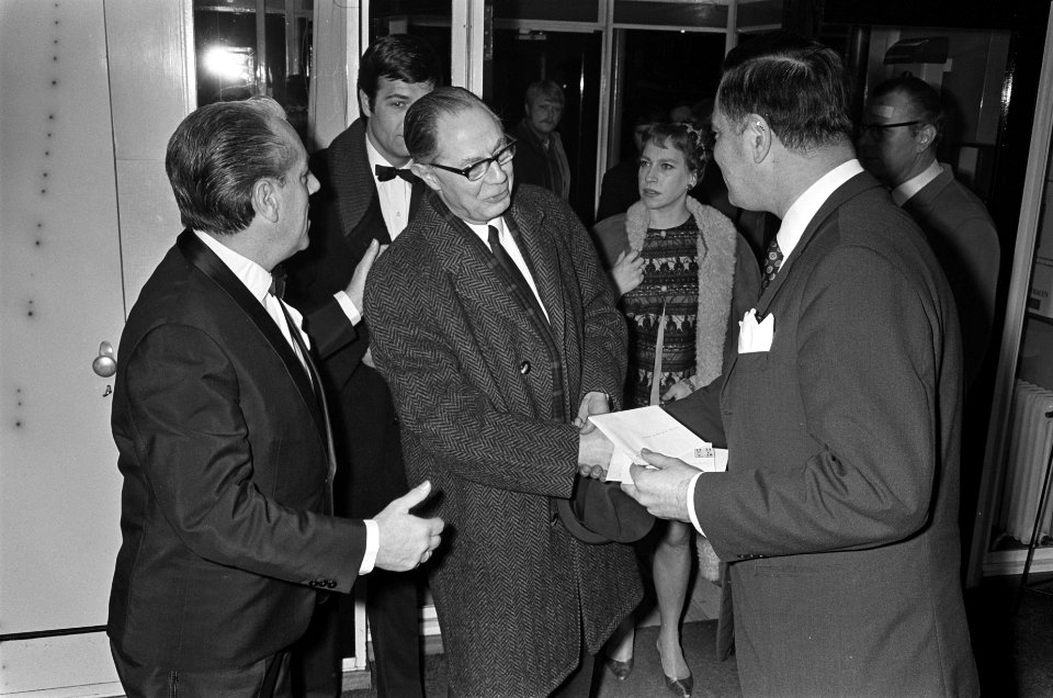 Filmpremiere in Du Midi, In Koelen Bloede (In Cold Blood) naar het boek van , Bestanddeelnr 921-1640