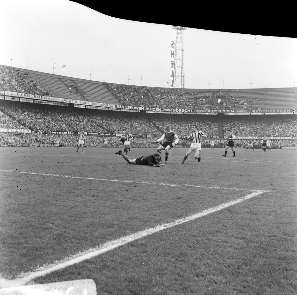 Feyenoord tegen Willem II , spelmoment, Bestanddeelnr 919-0658