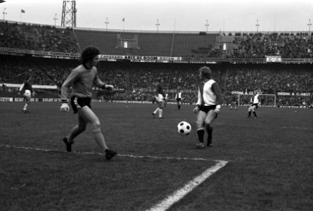 Feyenoord tegen Utrecht 2-1, spelmoment, Bestanddeelnr 926-1690