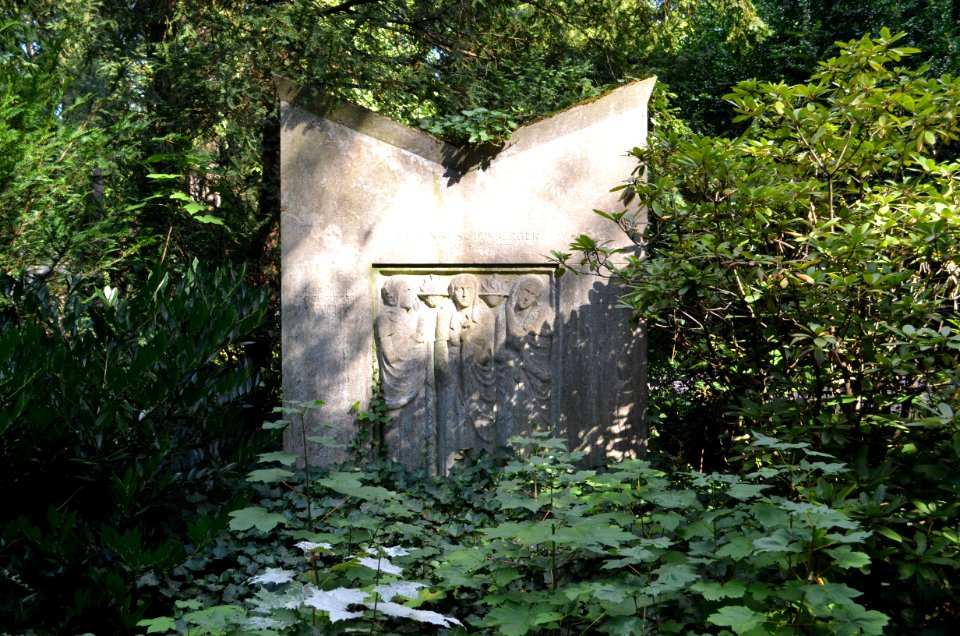 Frankfurt, Hauptfriedhof, Grab D 404a Scheinberger
