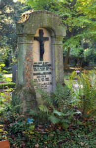 Frankfurt, Hauptfriedhof, Grab G 354 van Rossum