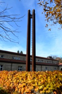 Frankfurt, Hauptfriedhof, Schornsteine