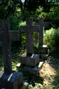 Frankfurt, Hauptfriedhof, Grab B 152 Scharff (2)