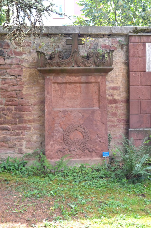 Frankfurt, Hauptfriedhof, Grab adM 88 Stürmer