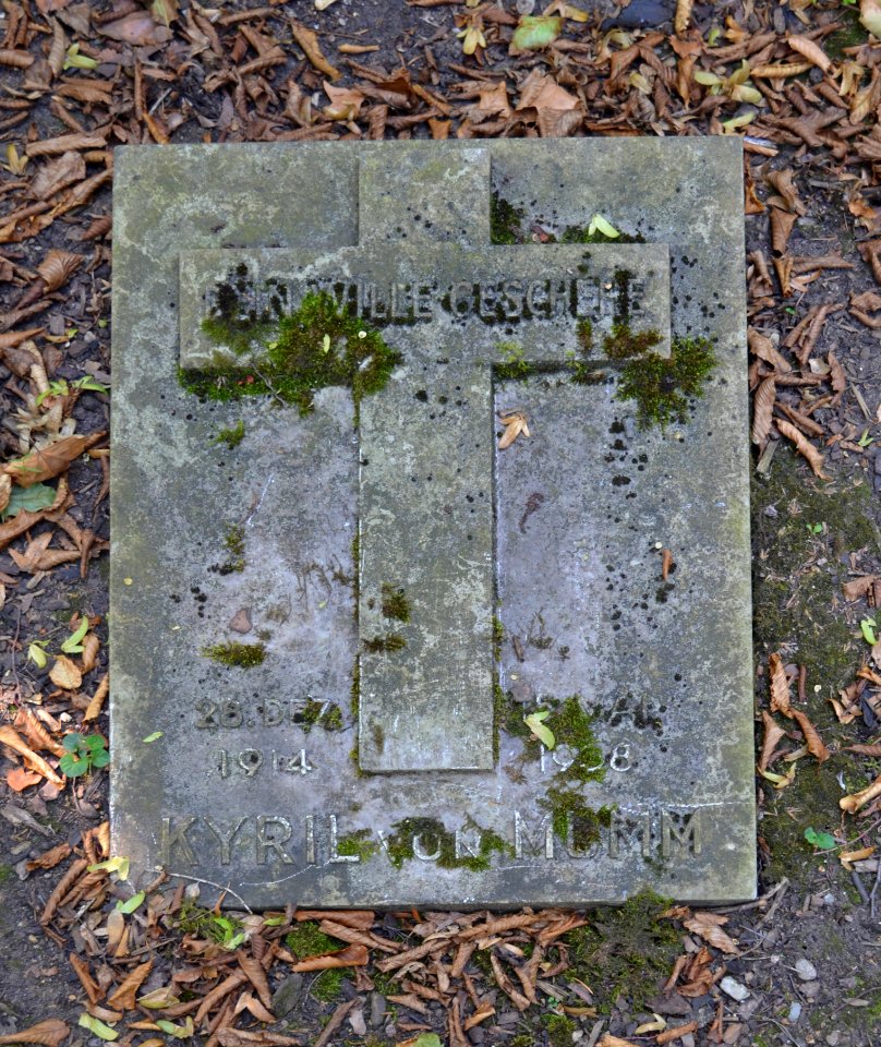 Frankfurt, Hauptfriedhof, Grab B 53-55 Mumm von Schwarzenstein, Kyril von Mumm