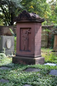 Frankfurt, Hauptfriedhof, Grab D 264 Enders