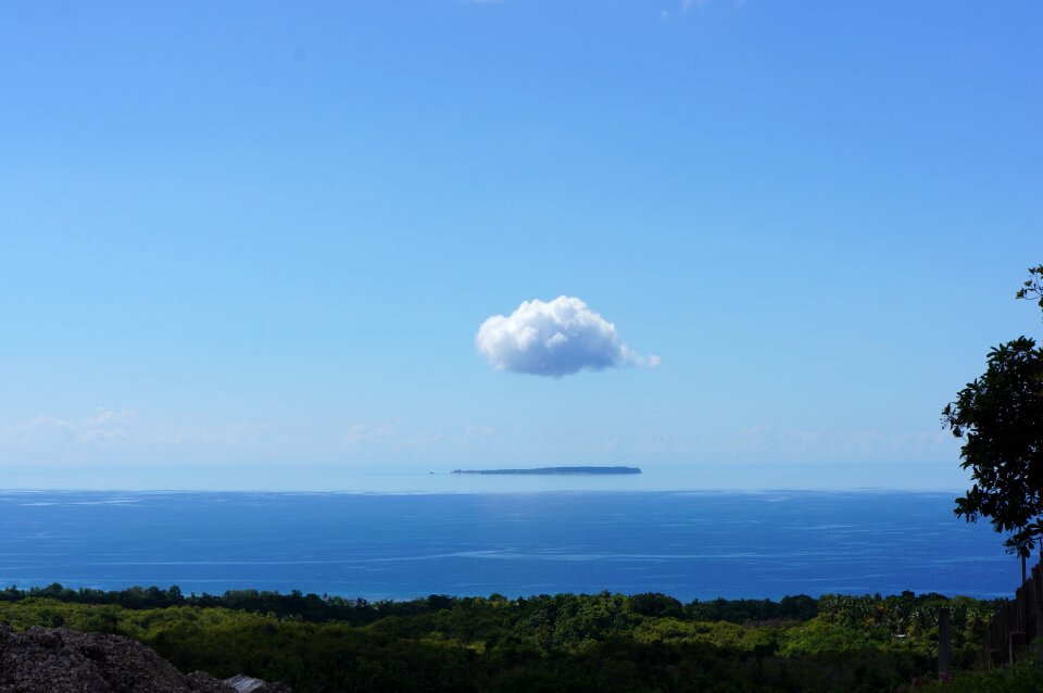 Outdoor panoramic sea