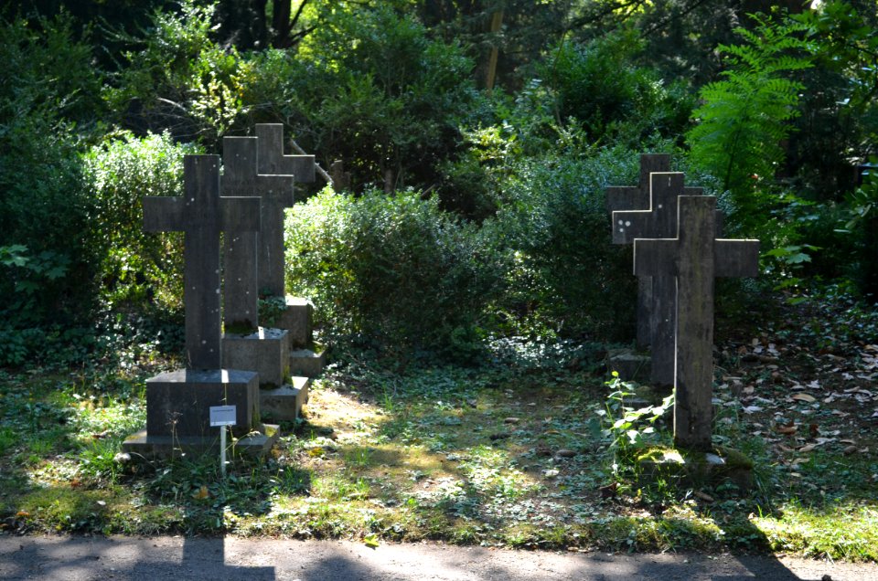 Frankfurt, Hauptfriedhof, Grab B 152 Scharff