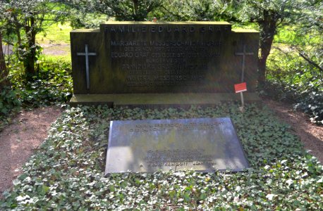 Frankfurt, Hauptfriedhof, Grab Eduard Gräf (1)