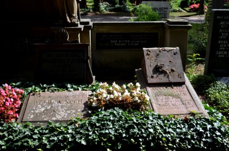 Frankfurt, Hauptfriedhof, Grab F 340-343 Koch-Kugler (3)