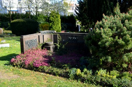 Frankfurt-Bergen, Friedhof, Grab Grün-Buchenhorst
