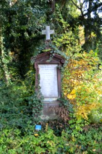 Frankfurt, Hauptfriedhof, Grab F 634 Ulrici