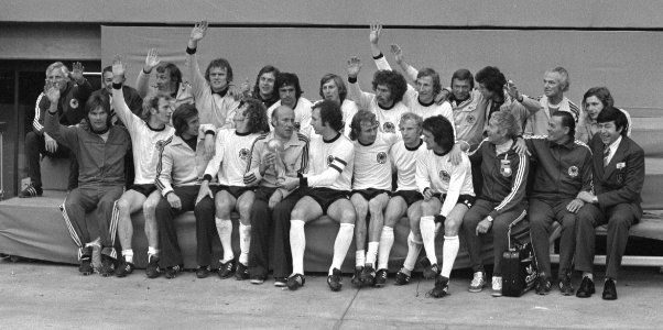 Finale wereldkampioenschap voetbal 1974 in Munchen, West Duitsland tegen Nederla, Bestanddeelnr 927-3097 (cropped)