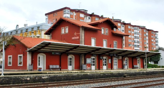 Estación de Sarria Lugo Galiza photo
