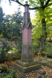 Frankfurt, Hauptfriedhof, Grab J 171-173 Rumpf