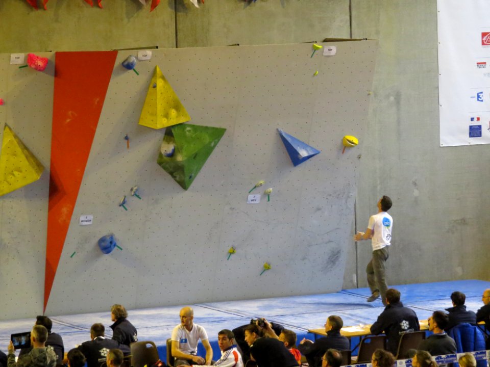 EscaladeauxJMM2013 vue globale du gymnase 4