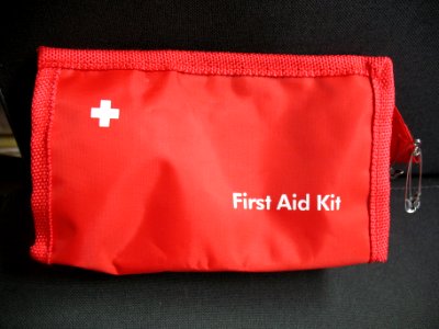 First aid bag photo