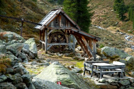 Erzaufbereitungslanlage im Wörgetal