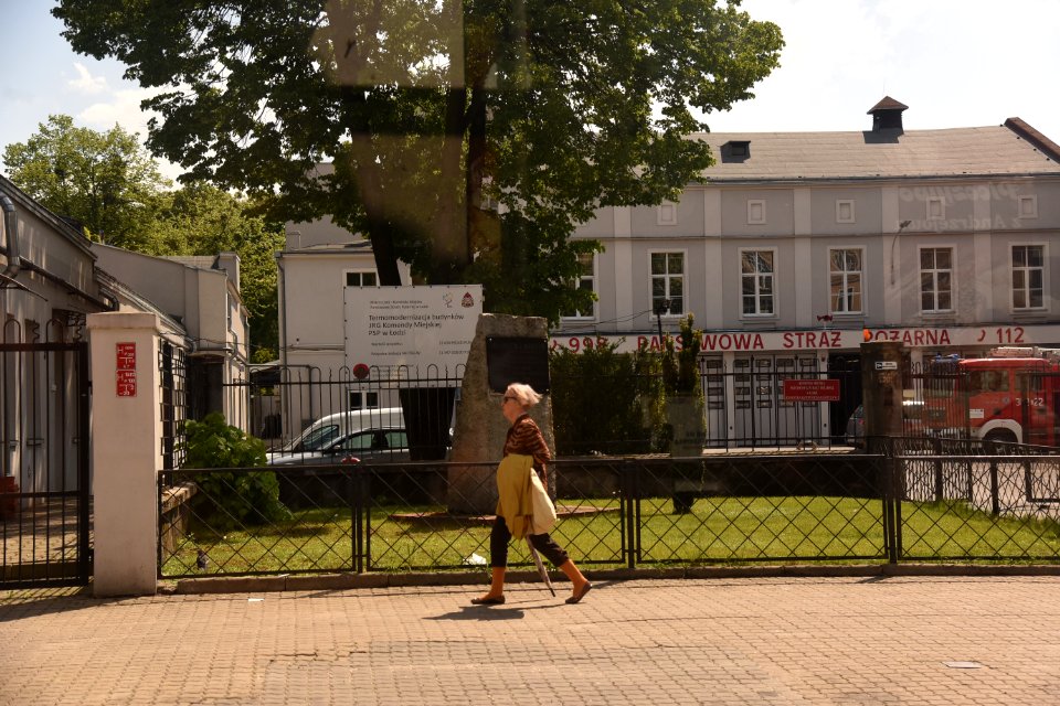 Firefighting station in legionow street lodz