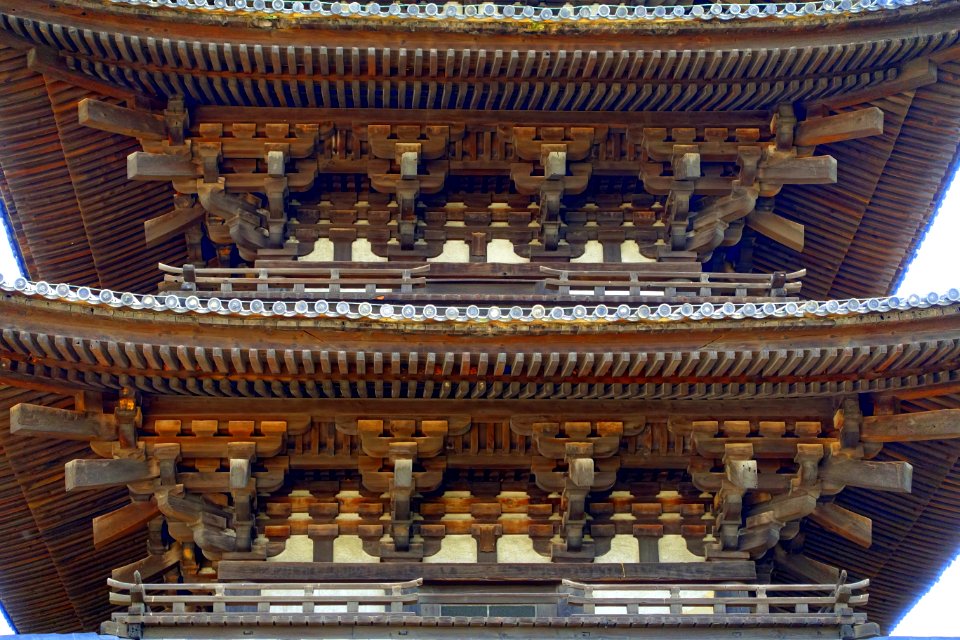 Five-storied Pagoda - Kofukuji - Nara, Japan - DSC07535