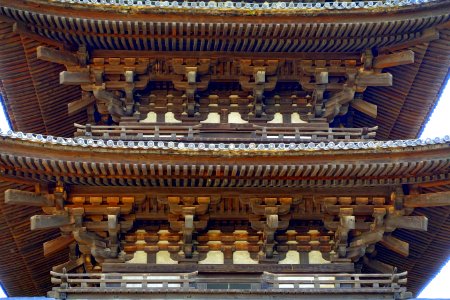Five-storied Pagoda - Kofukuji - Nara, Japan - DSC07535