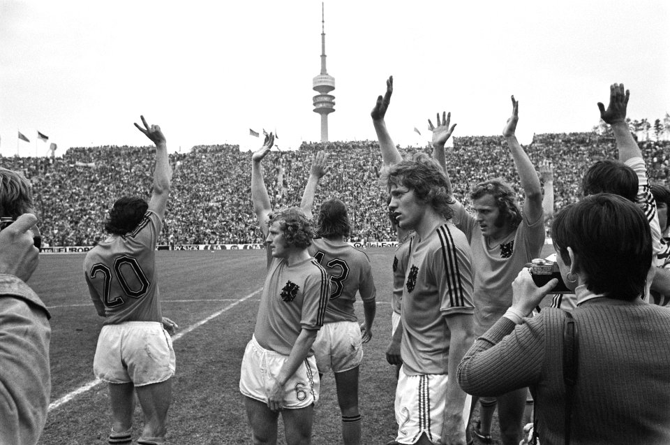 Finale wereldkampioenschap voetbal 1974 in Munchen, West Duitsland tegen Nederla, Bestanddeelnr 927-3094