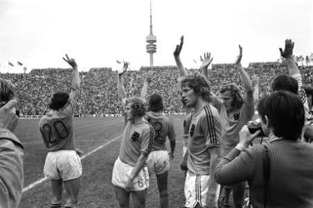 Finale wereldkampioenschap voetbal 1974 in Munchen, West Duitsland tegen Nederla, Bestanddeelnr 927-3094