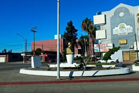 Estatua en Ensenada BC Mexico