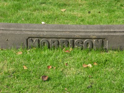 Fitzsimmons-Morrison Plot, Allegheny Cemetery, 2015-10-27, 04