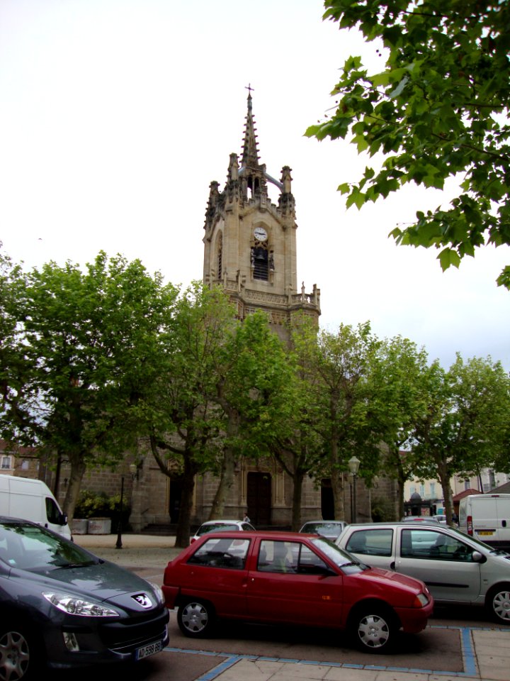 Feurs (Loire, Fr), église, sa tour