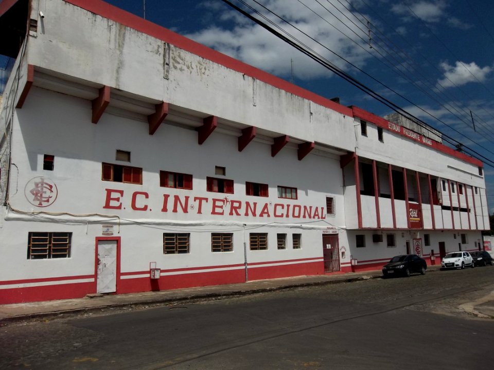 Estádio Presidente Vargas. Esporte Clube Internacional