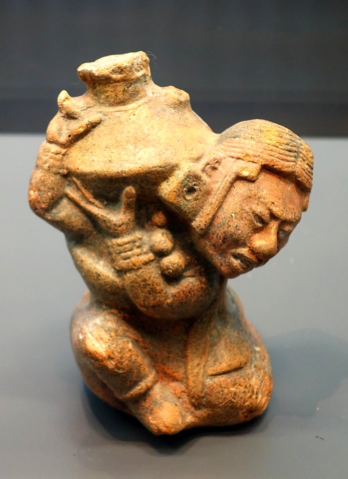 Figurine - Classic Maya - Ethnological Museum, Berlin - DSC00693