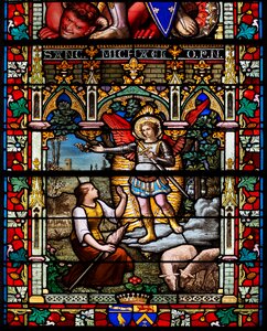 Stained glass heritage church