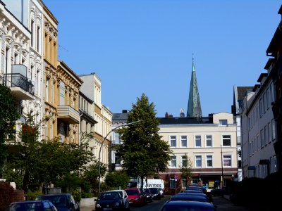 Feldnerstraße mit StPaulus