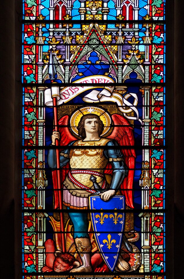 Stained glass heritage church