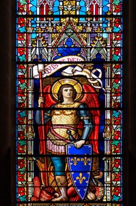Stained glass heritage church