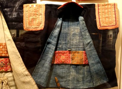 Female outer garment, Mong, Lao Cai province - Vietnam National Museum of Fine Arts - Hanoi, Vietnam - DSC05191