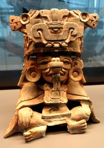 Figurine - Monte Alban pottery - Ethnological Museum, Berlin - DSC00885