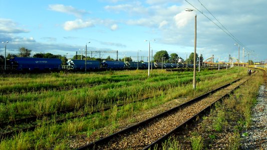 Gdańsk stacja rozrządowa Gdańsk Zaspa Towarowa